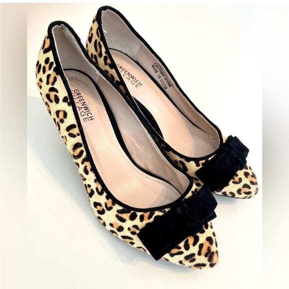 Greenwich Village Calf’s Hair Animal Print Shoes - Picture 3 of 14